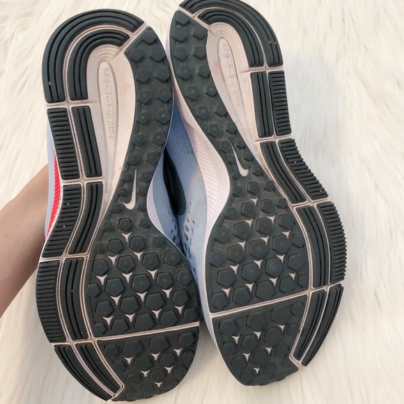 Nike Zoom Pegasus 34 blue and coral - Picture 8 of 8